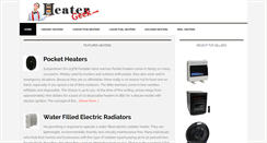 Desktop Screenshot of heatergeek.com